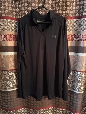 Under Armour Black Half-Zip Performance Pullover